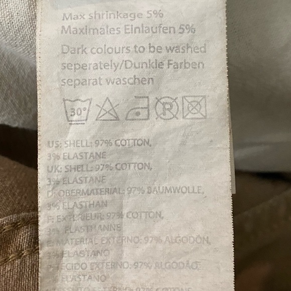 2Y Premium Edition Mens Slim Fit Distressed Khaki Jeans - Picture 9 of 15